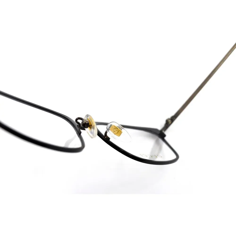 NEW GUCCI GG1130OJ 001 TITANIUM BLACK AUTHENTIC EYEGLASSES FRAME